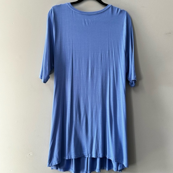 Soft Surroundings, Corneille Tunic, Basket Weave Periwinkle Size 1X - Picture 2 of 12